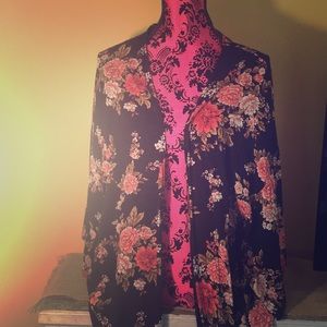 Floral cardigan
